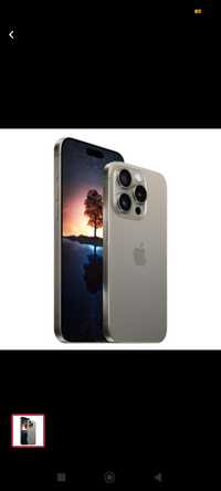 Apple iPhone 15 pro 256 gb black natural titanium