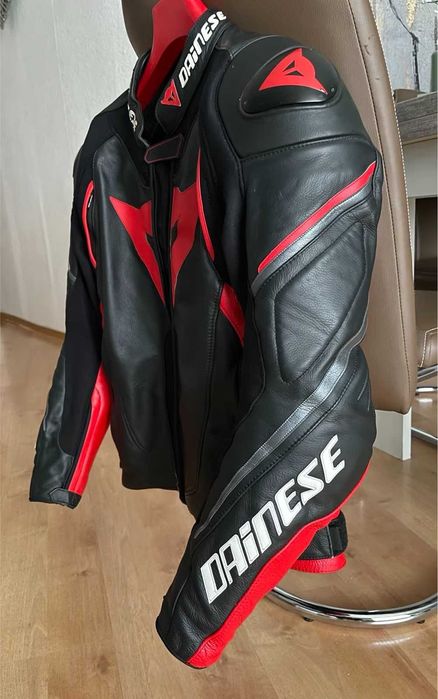 Geaca moto piele Dainese Super Speed D1, marime 48