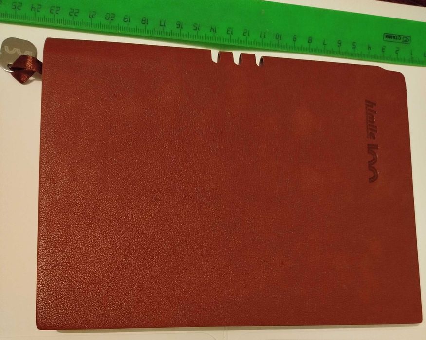 Ежедневник кожаный новый