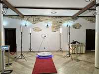 Videobooth 360 platforma 6-8 persoane