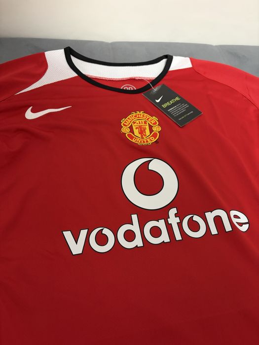 tricou fotbal jersey retro Manchester United Rooney 8 04/05
