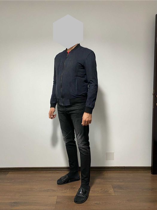 Geaca Zara imitatie piele intoarsa