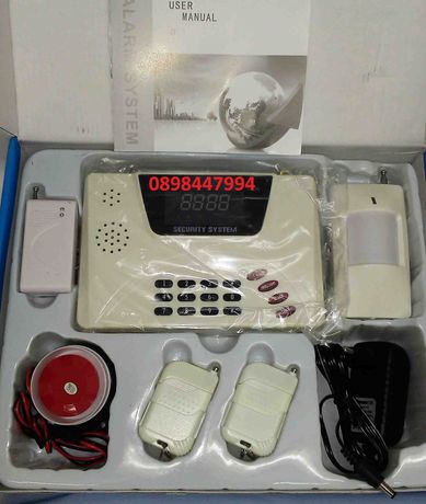 GSM SIM алармена система безжична за дома, офиса, вилата, магазина