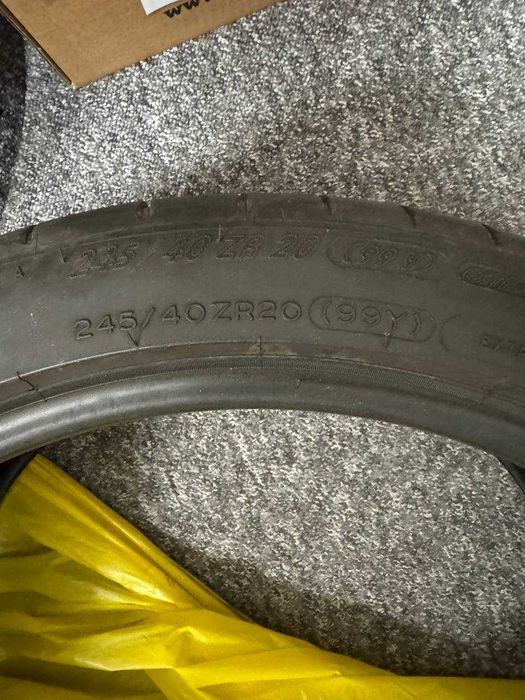 Спешно продавам!!!Гуми 245/40 и 275/35 R20 Michelin летни. 2+1 бр