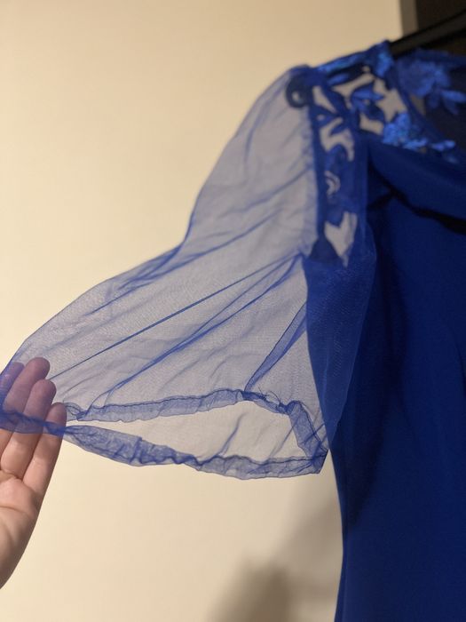 Rochie Ginette albastru