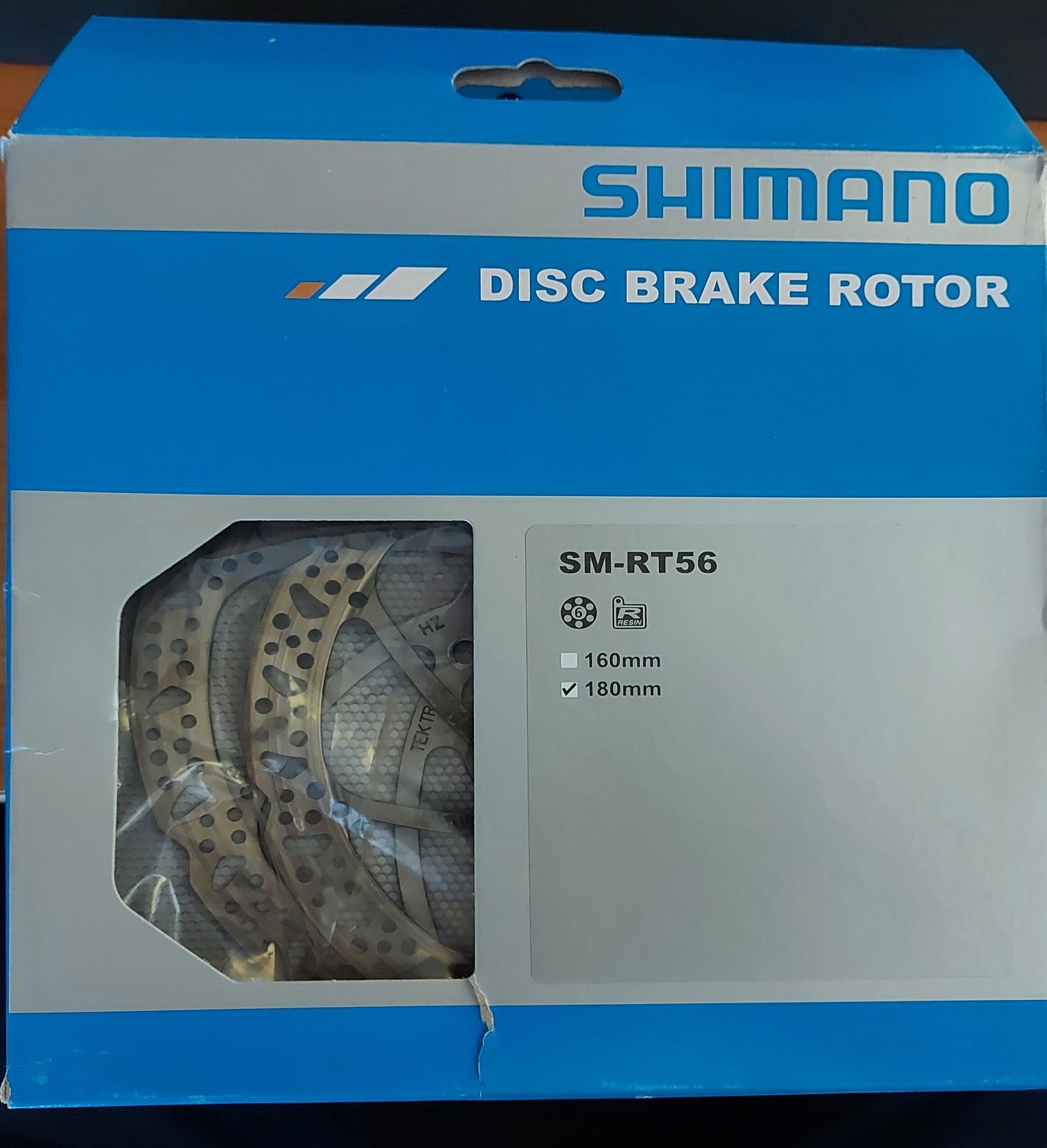 Set 2 discuri de frână Shimano 160mm și 180mm