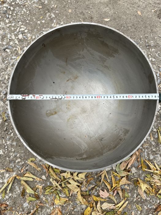 Казан полусфера из титана