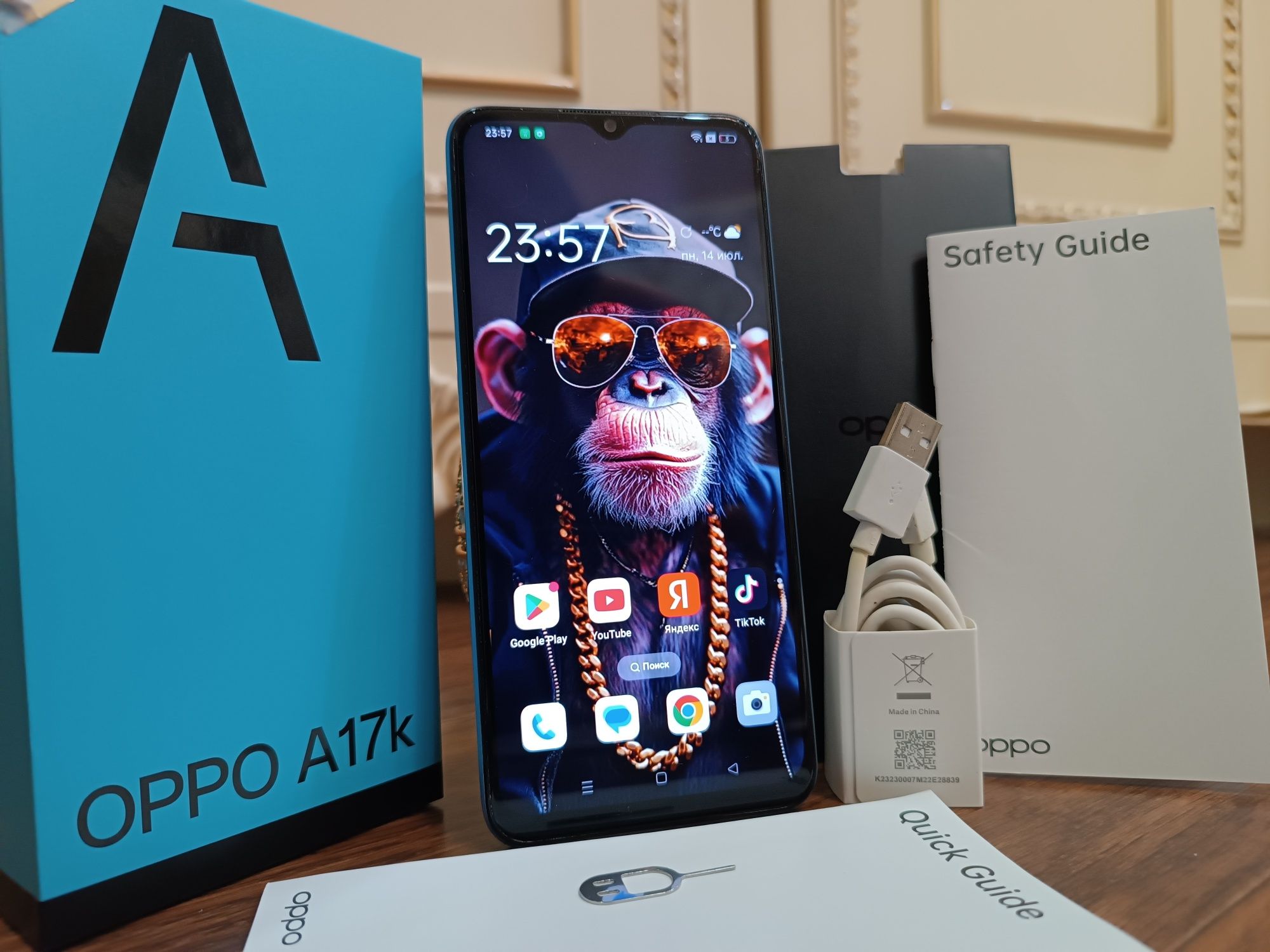 OPPO A17k, ДЁШЕВО в хорошем состоянии.
