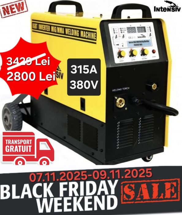 Intensiv PERFEKT MIG 315 SYNERGIC - Aparat sudura cu sarma MIG-MAG/MMA