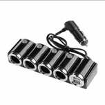 Разклонител за запалка 4 порта за автомобили и камиони 2х USB Зарядно