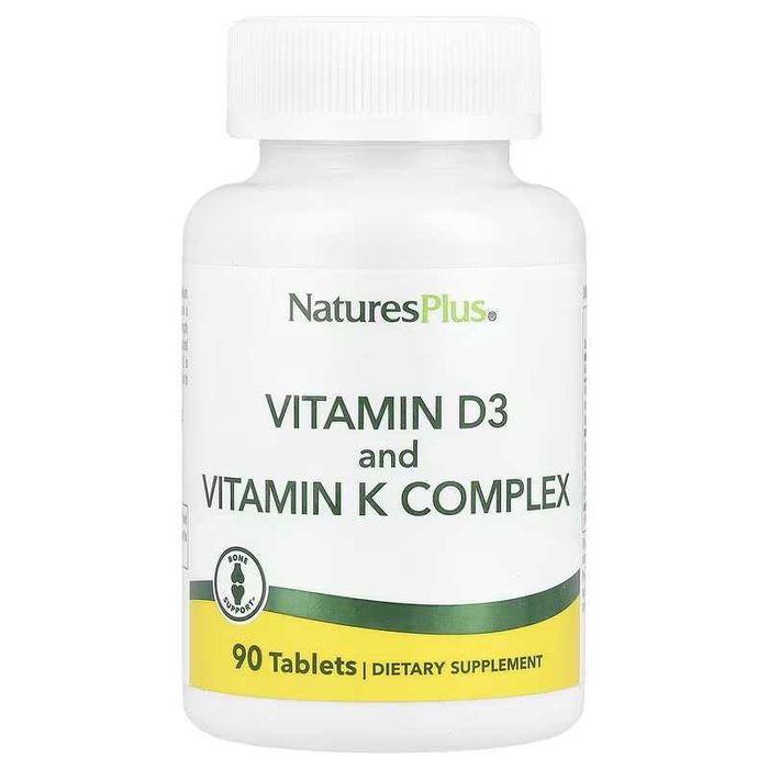 NaturesPlus, витамин D3, 125 мкг (5000 МЕ), 60 мягких таблеток