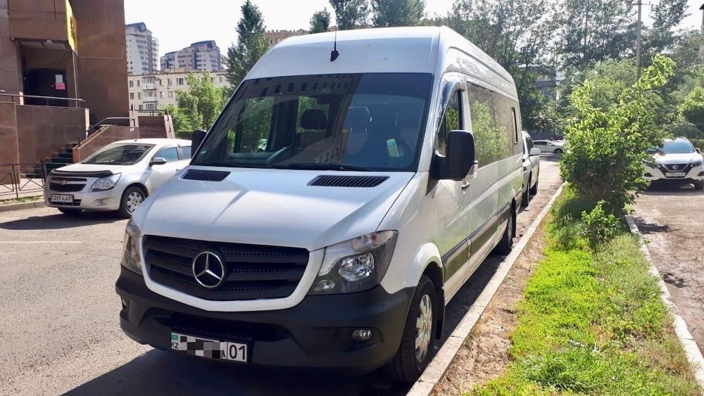 Mercedes Sprinter развозка / BUS LANE / межгород / аренда микроавтобус