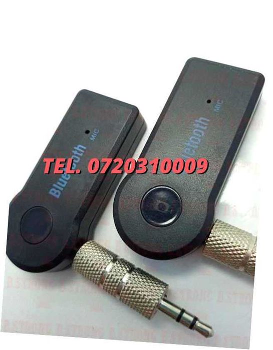 Promotie Adaptor Auxiliar Bluetooth Pentru Muzica Cu Mufa Jack Si Cab