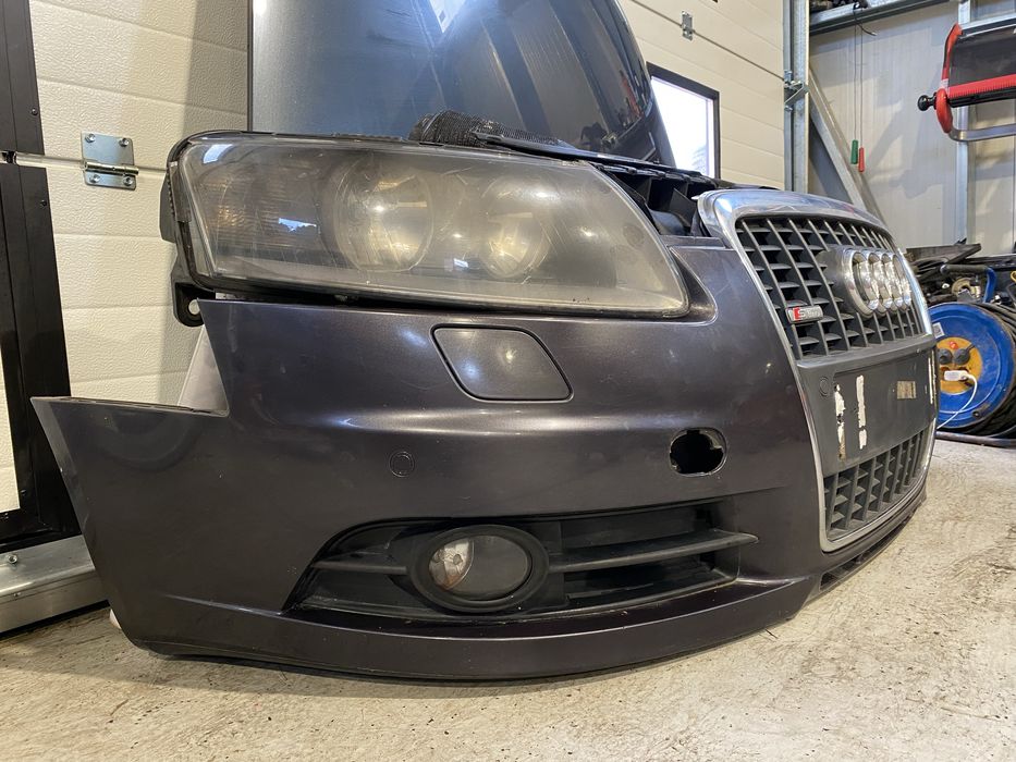 Fata completa Audi A6 C6 4F S-line capota bara far trager