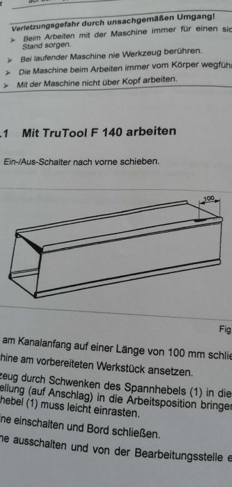 Trumpf trutool 140f