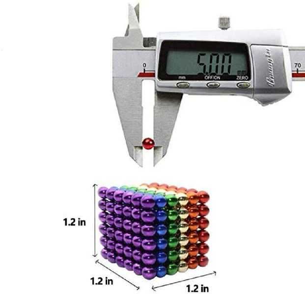 Магнитни топчета 216бр+карта. Neocube MC65 . Магнит. Цветни магнити