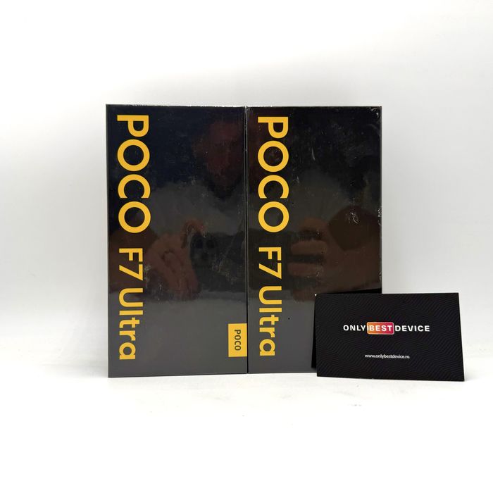 Telefon mobil Xiaomi Poco F7 Ultra 5G 12GB RAM 256GB Yellow