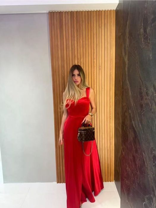 Официална рокля сатен С М Л