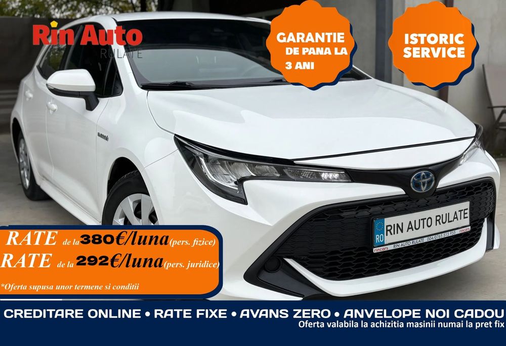 Toyota Corolla 1,8 Benzina + electric ~ Hybrid~ Posibilitate Vanzare si in RATE ~ TVA