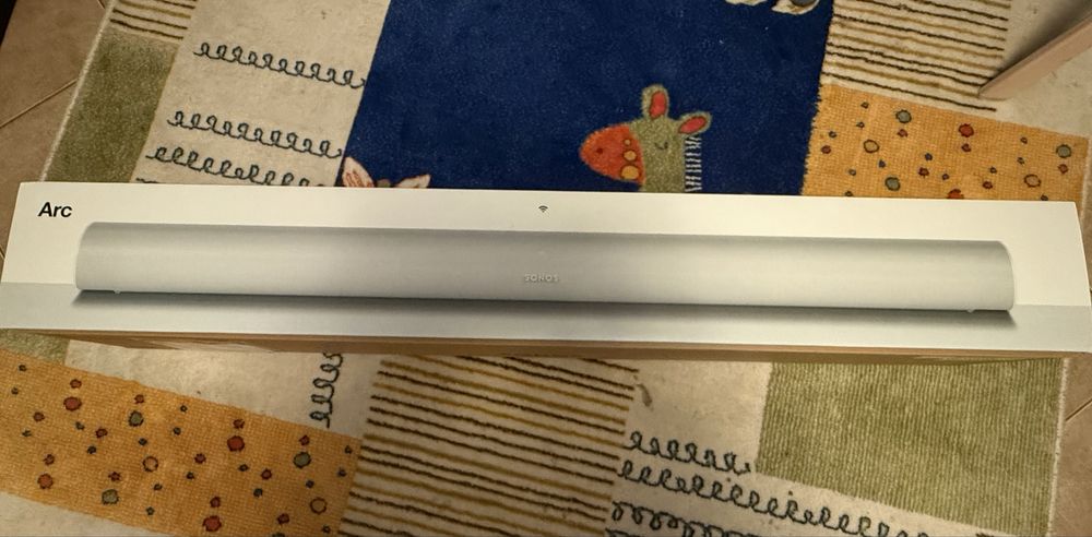 Soundbar SONOS Arc, 5.0, 200W, Wi-Fi, Dolby Atmos, alb