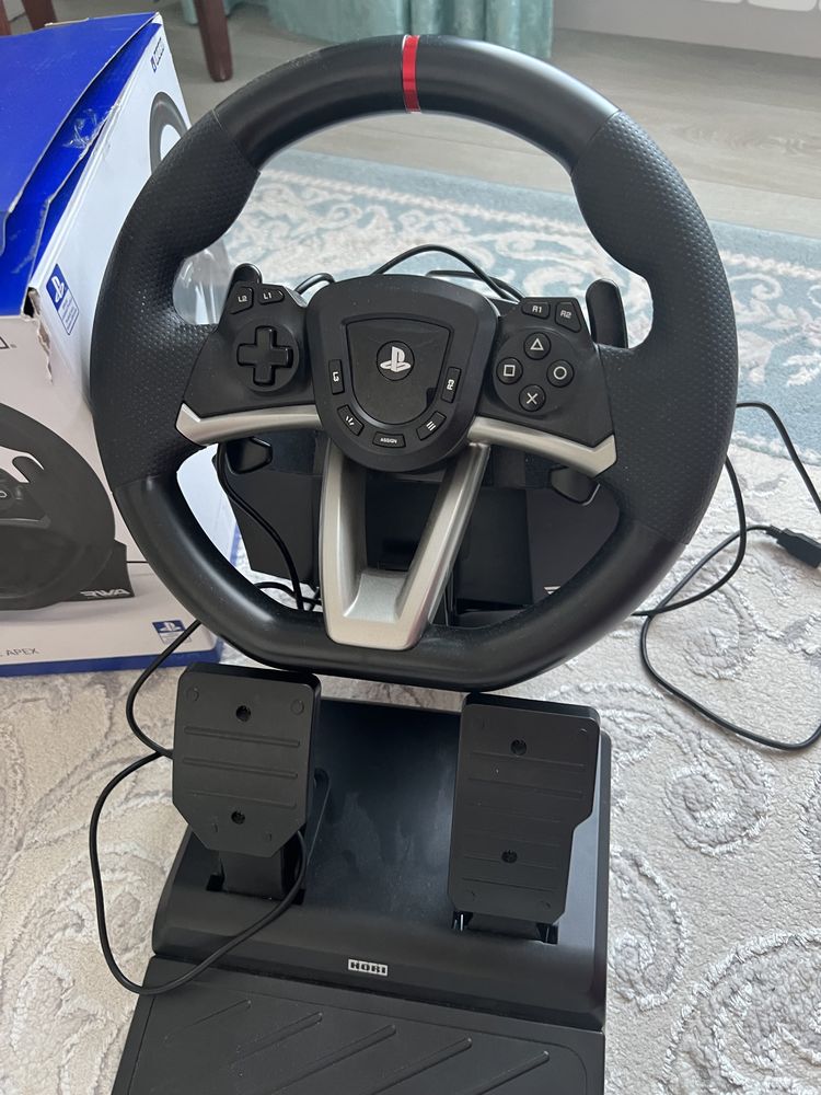 Игровой контроллер Hori Racing Wheel APEX, PS5, PS4