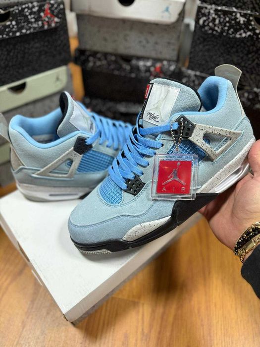 #TrueToSHoe# Nike Air Jordan 4 University Blue - Livrare Cu Verificare