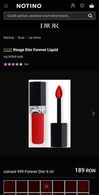 Rouge Dior forever liquid 999