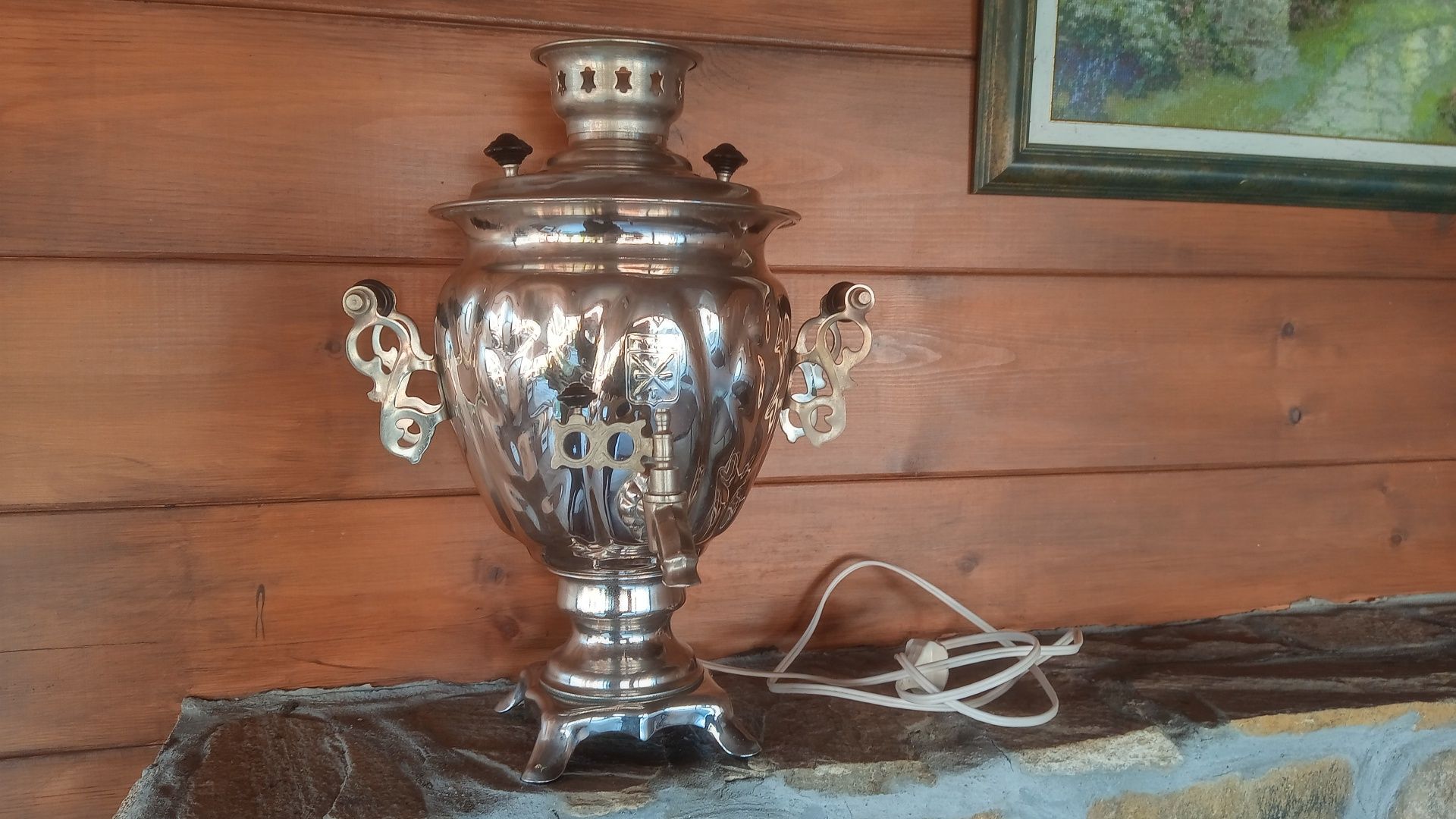 Самовар (Руски).Ел.Чайник.(Руски.)