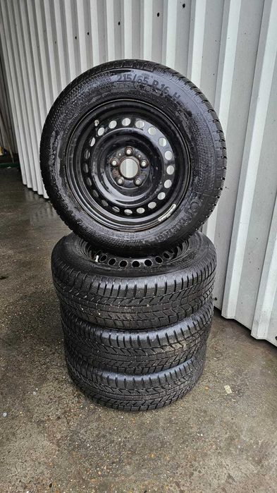 Jante TABLA NISSAN 16 + Cauciucuri Iarna 215/65/R16 CA NOI