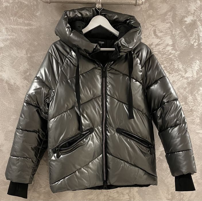 Geaca argintie de dama