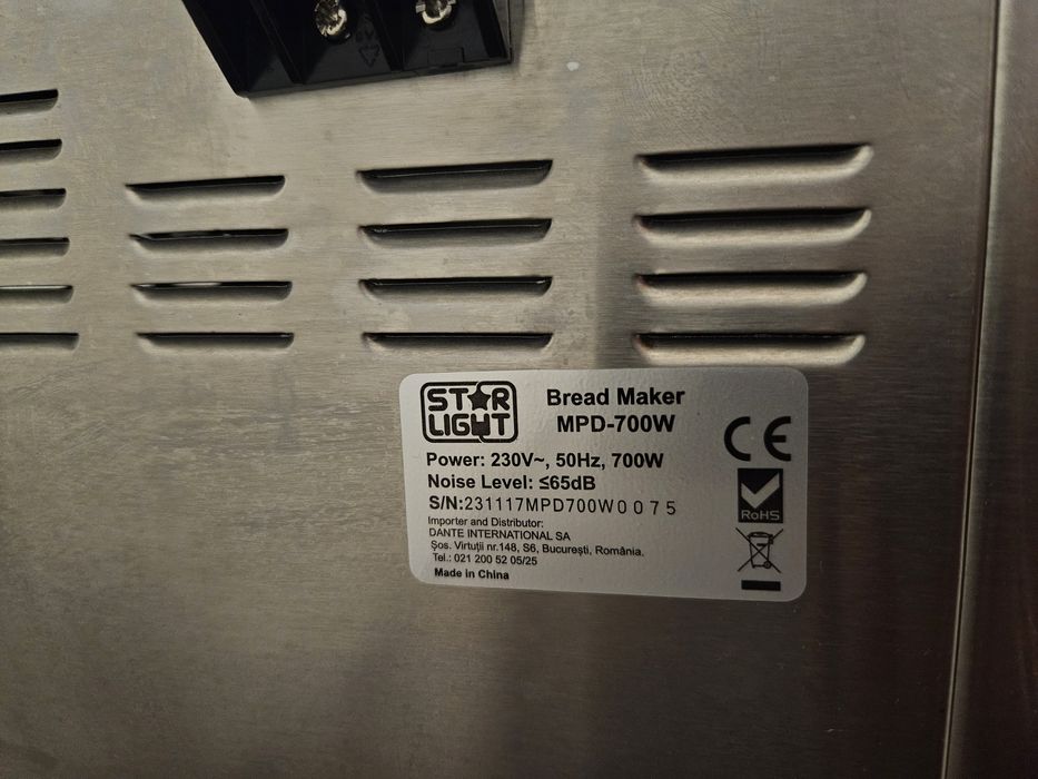 Aparat de făcut pâine