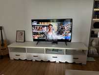 Comoda TV  alba  custome made