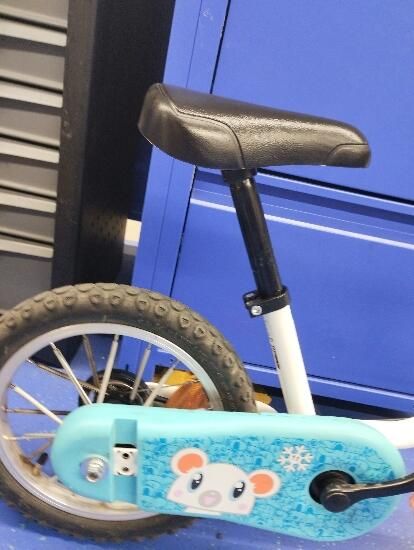 Bicicleta 14" 100 Arctic - produs resigilat - (SecondHand) Decathlon