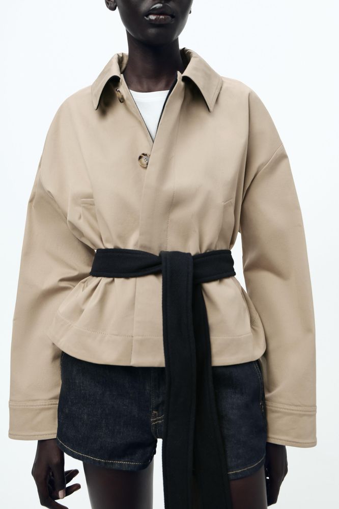 Zara XS Яке с колан
