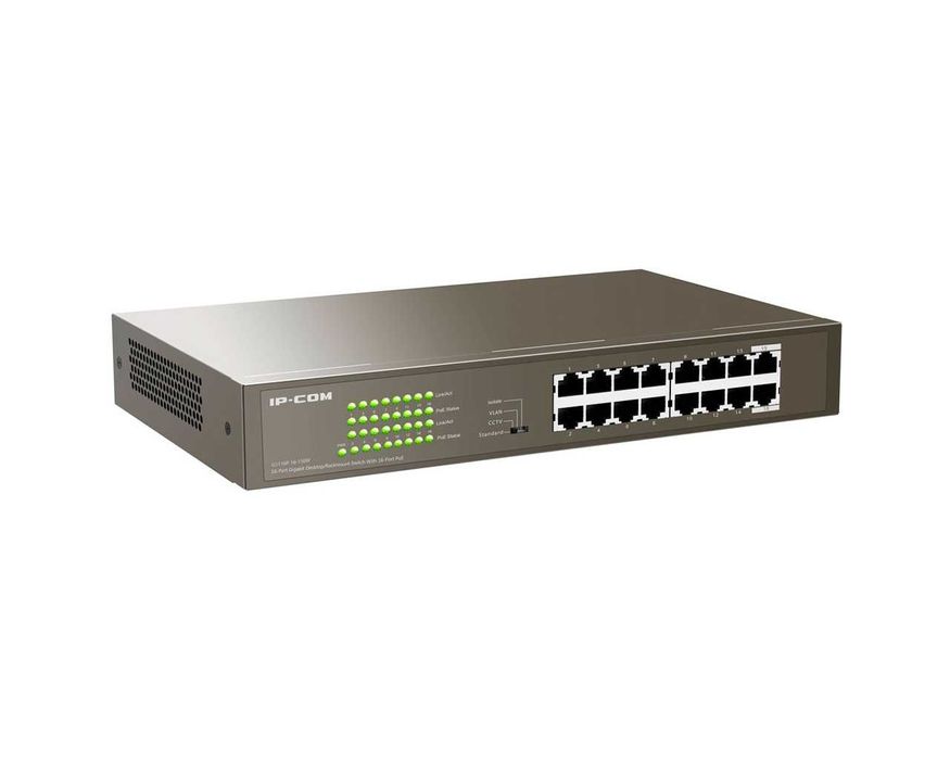 PoE коммутатор IP-COM G1116P-16-150W 16xRJ45 16x 1000 Мбит/сек