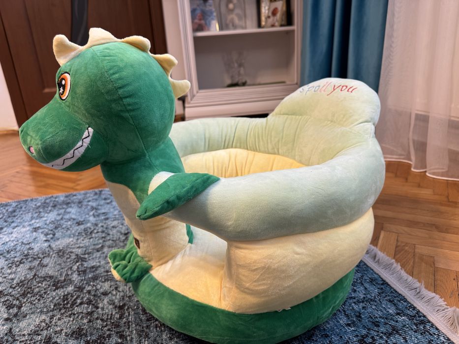 Fotoliu bebe cu spatar si suport de picioare