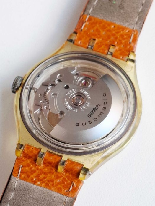 Retro vintage Swatch Automatic Aniak SAK123 1995 Swiss Made