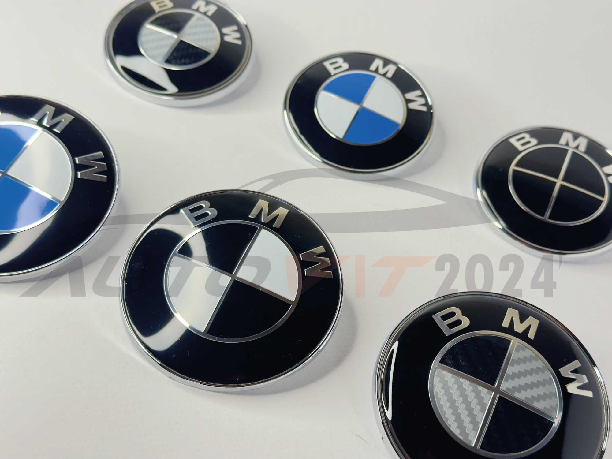 BMW Емблема Бмв - 82мм/74мм немска e60 e61 e90 e92 e39 e46 e65 x3 x5