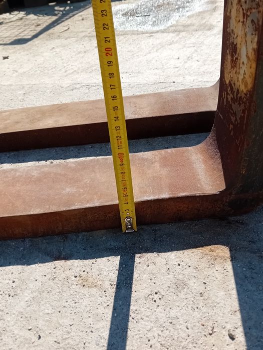 Furci stivuitor 100 cm prindere pe placa 41 cm