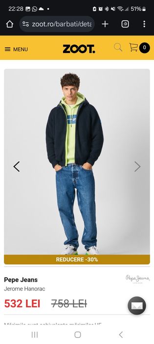 Jacheta Pepe Jeans.        Napapijri ,zara,massimo dutti,pull and bear