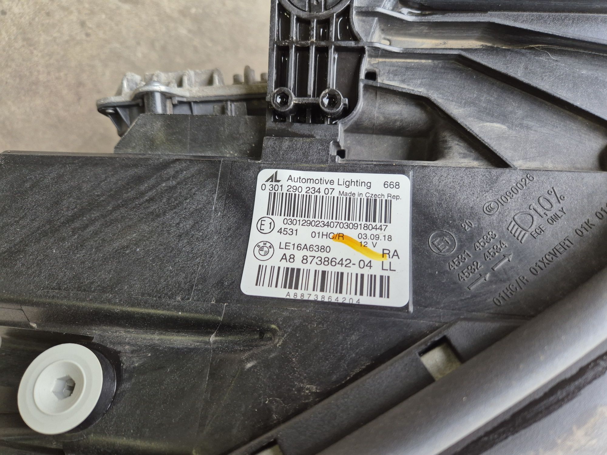 Faruri led bmw seria 2 f45 an 2019 facelift Far dreapta bmw f46 led