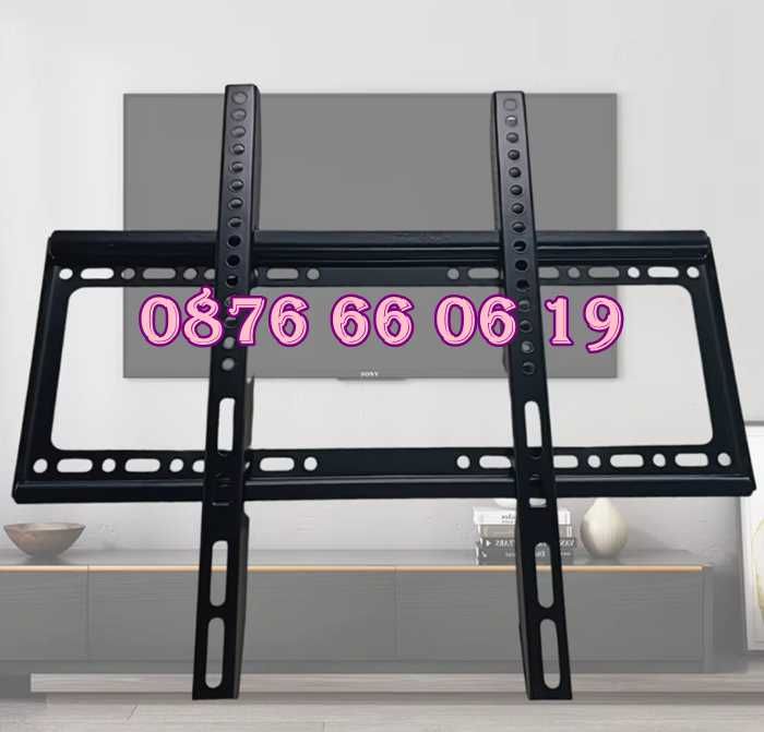 Универсална стойка за телевизор 26-63" инча, неподвижна стойка 50 кг