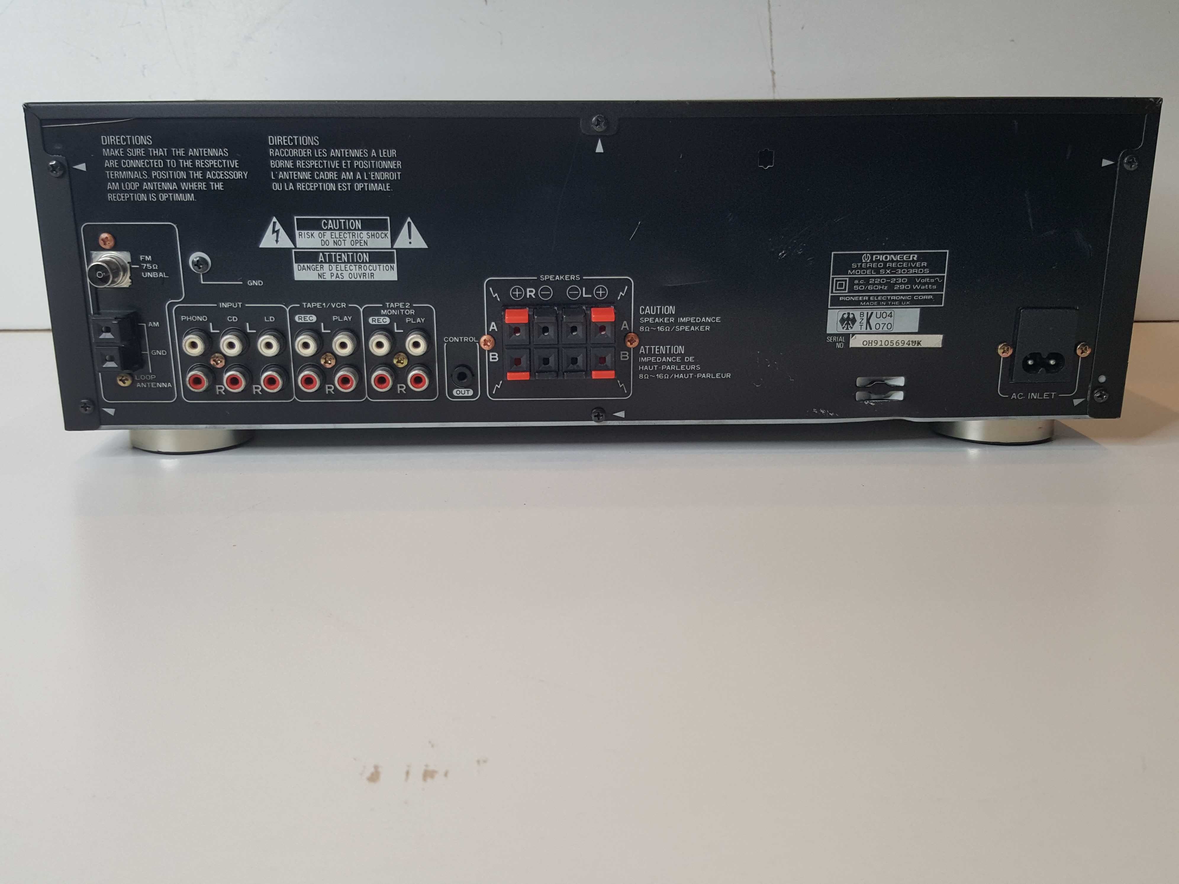 Vand amplificator Pioneer SX-303RDS