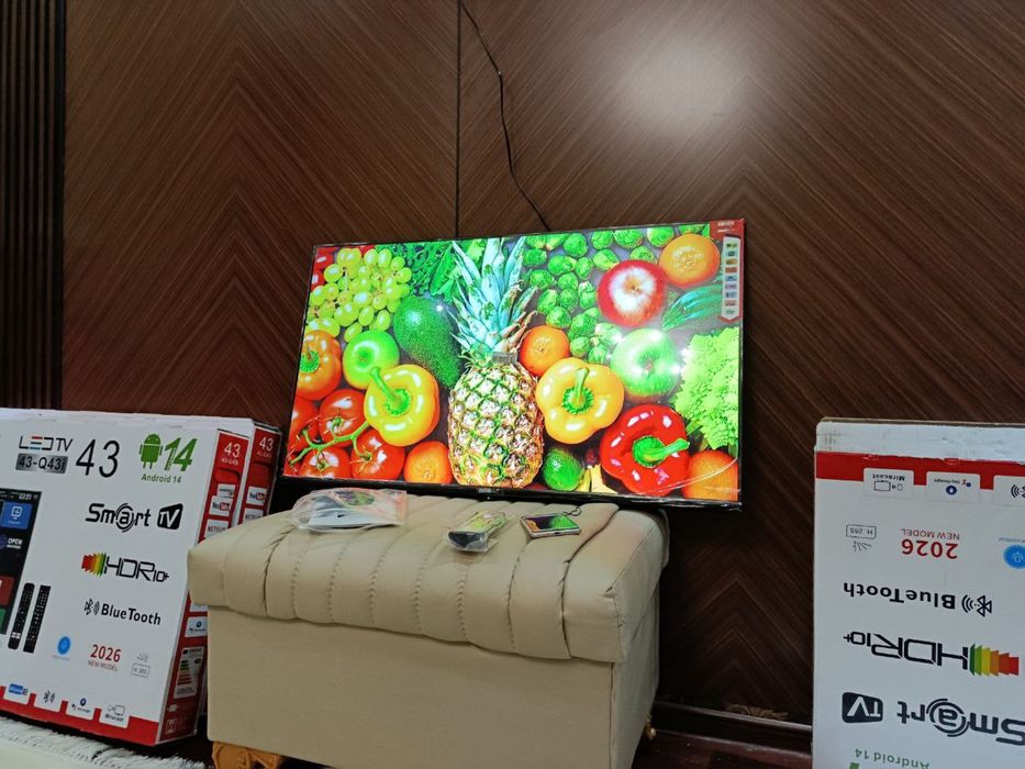 43 talik smart tv Super narxda sotiladi