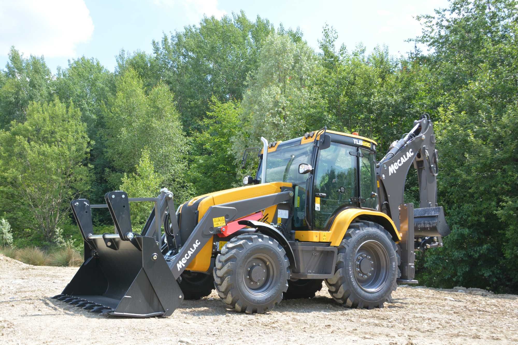 MECALAC TLB890 - Комбиниран багер товарач НОВ - 2 год Гаранция НАЛИЧЕН