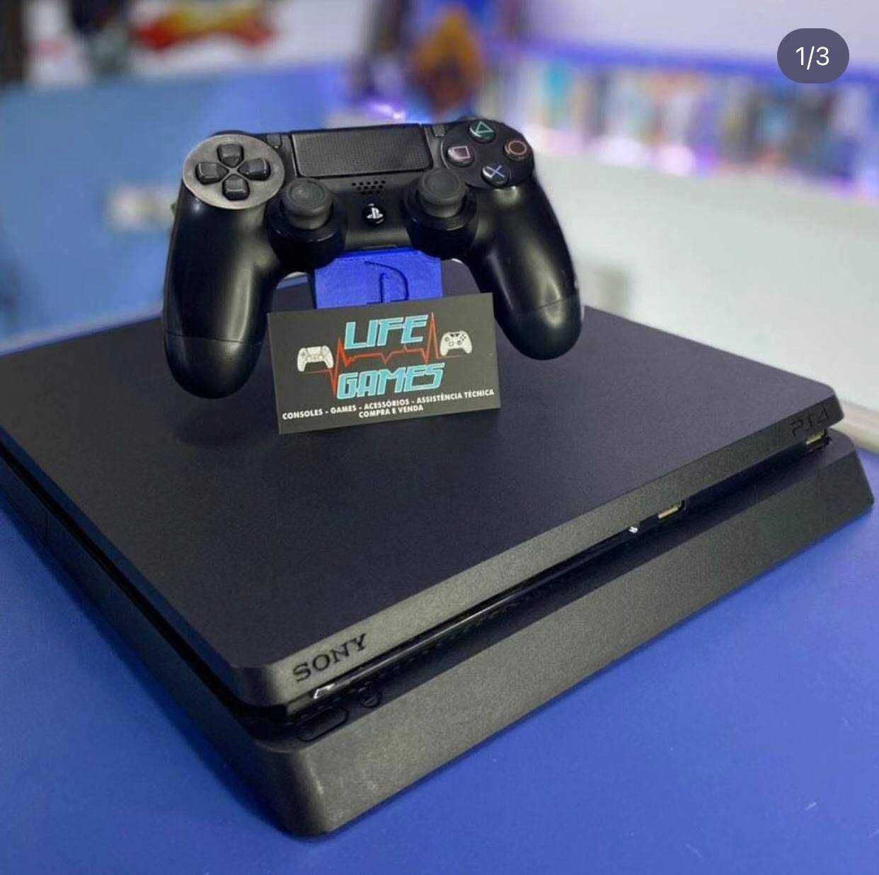 Sony PlayStation 4 Slim + с Играми и Доставкой в СКИДКА !