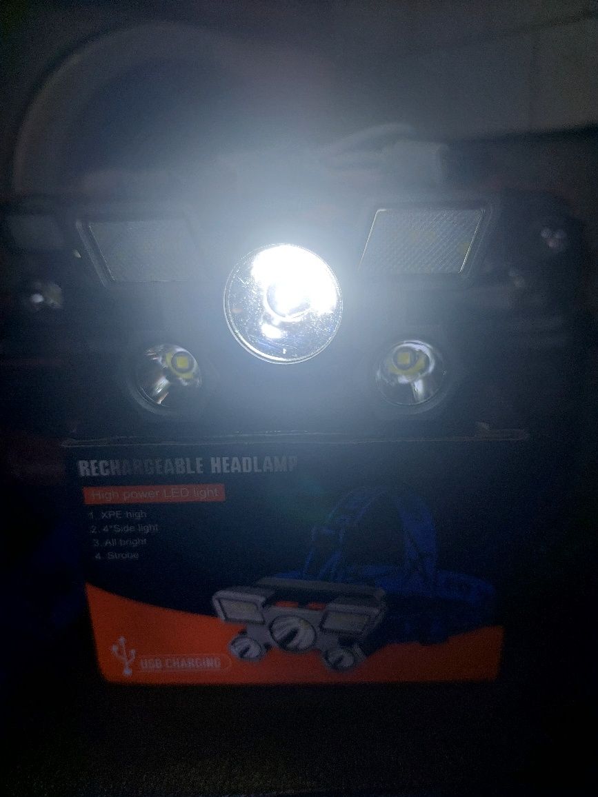 LED- USB Надчелник фенер,туризъм риболов лов хоби