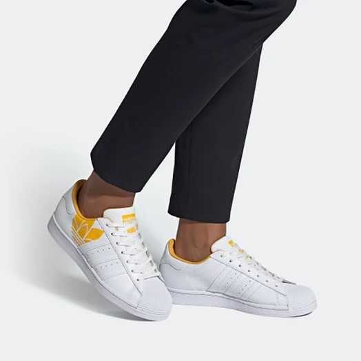 NOU Adidas Originals Superstar Active Gold Trefoil dama UK 4.5 37 1/3