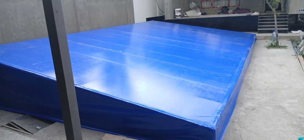 Фантан закрыть бассейн тент банер баннер установка прозрачный салафан