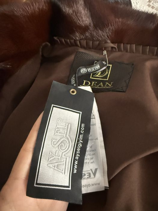 Шуба норка/мутон новая